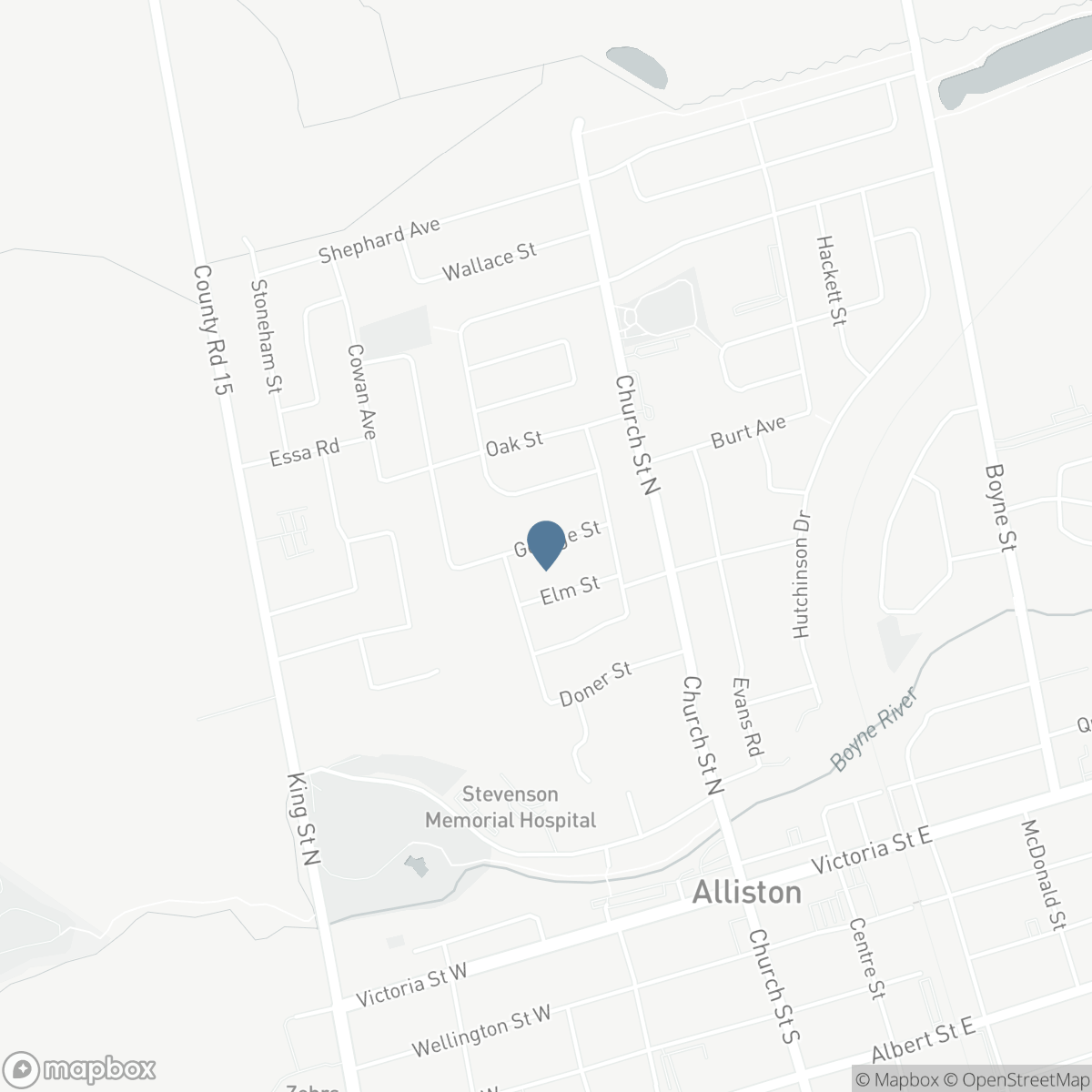 25 GEORGE STREET, Alliston, Ontario L9R 1M7